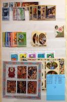 Angol gyarmatok és Ausztrália tétel A4 berakóban, sok száz bélyeggel