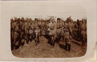 IV. Károly osztrák-magyar és német katonák körében / WWI German and K.u.K. military, Charles I of Au...