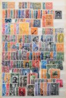 Kolumbia, Ecuador gyűjtemények A4 berakóban, jobbakkal (Mi EUR ca. 2.800,-)