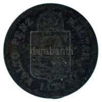 1883KB 1kr Cu "Középcímer" T:VF ph.
Adamo M4.1