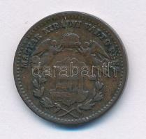 1872KB 1kr Cu "Angyalos címer" T:XF,VF
Adamo M4.1