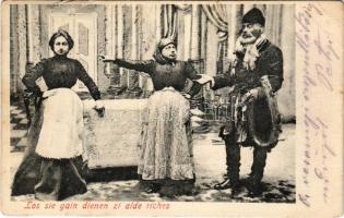 Los sie gain dienen zi alde riches / Judaica. S.M.P. Kr. Deposé 1904. (r)