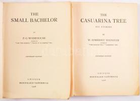 P. G. Wodehouse: The small bachelor. + W. Somerset Maugham: The Casuarine Tree.
Leipzig,1929,Bernha...
