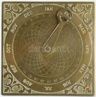 Réz öröknaptár, m: 12 cm