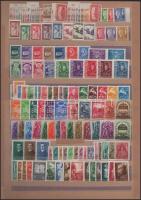 1904-1942 Összeállítás nagyalakú berakólap mindkét oldalán (142.000)