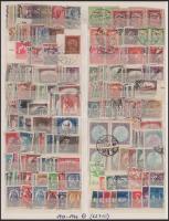 1913-1944 Összeállítás A/4-es berakólap mindkét oldalán (62.700)