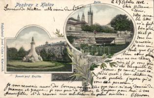 Klatovy with Krejcí monument