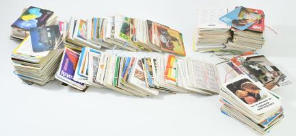 cca 1960-1980 Nagy vegyes kártyanaptár tétel, több száz darabos gyűjtemény, főleg 70-es, de több 80-as évekbeli is.
