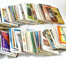 cca 1960-1980 Nagy vegyes kártyanaptár tétel, több száz darabos gyűjtemény, főleg 70-es, de több 80-...