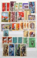 Vietnam, Hongkong, Macau stb. bélyegek közepes berakóban, közte szép motívumok, kevés blokk