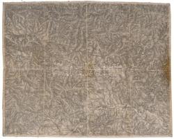 Vegyes térkép tétel, 3 db:
cca 1904 Kis-Várda és Vásáros-namény, Alt-Lublau és Szczawnica, 1: 75.00...