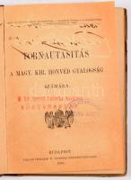 Tornautasítás a magyar királyi honvéd gyalogság számára. Bp., 1903, Pallas, 113 p. Korabeli kopott f...