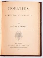 2 db Kolligátum Olcsó-, illetve Magyar Könyvtáras művekből.
Boissier Gaston: Virgil. Ford.: Végh Ar...