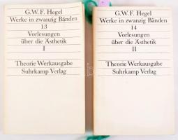 Hegel, Georg Wilhelm Friedrich: Vorlesungen über die Ästhetik ISuhrkamp, Frankfurt am Main,, 1977. Kismarty Lechner Éva ex librisével. Kiadói papírkötésben