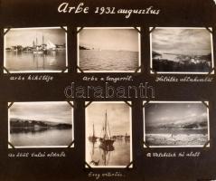 1932 Ausztriai kirándulás képei. nagyrészt az Alpok, stb A Kismarty Lechner család hagyatékából, kb ...