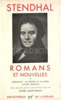 [Beyle, Henri] Stendhal:
Romans et nouvelles. Texte établi et annoté par Henri Martineau. Volume I:...