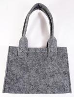 Népi mintás nemez táska, benne erszénnyel, használatlan, 40x30 cm