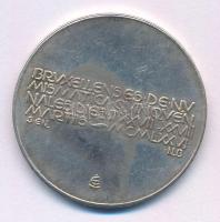 Belgium 1976. Brüsszel numizmatikai zseton "MONETA BRUXELLENCIS / BRVXELLENSES DE NVMISMATICA QVINQVENNALES DIES II XXVII XXVIII MRTIIS - MCMLXXVI" kétoldalas jelzetlen Ag zseton (30mm) T:XF Belgium 1976. C:XF Brüssel numismatic token "MONETA BRUXELLENCIS / BRVXELLENSES DE NVMISMATICA QVINQVENNALES DIES II XXVII XXVIII MRTIIS - MCMLXXVI" double-sided unmarked Ag token (30mm) C:XF