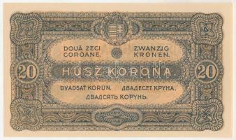 1920. 20K "2a 080 184.445" T:AU / Hungary 1920. 20 Korona "2a 080 184.445" C:AU
...