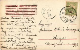 1904 Teniszező pár / couple playing tennis (EK)