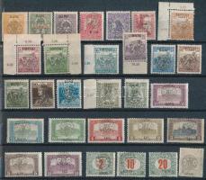 Kolozsvár 1919 30 db bélyeg, Bodor vizsgálójellel