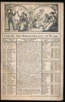 Friebeisz István (szerk.): Müller Gyula nagy naptára 1852-dik szökő évre. Minden rendű hivatalok, bá...