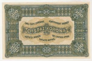 1920. 500K "5 A 004 437394", "Orell Füssli Zürich" nyomdahely jelöléssel T:UNC,A...