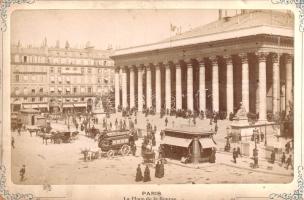 [Fotóalbum] Párizs fotóalbuma a Georges Haussmann-féle urbanisztikai rendezés után, a századvégi pár...