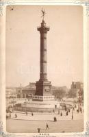 [Fotóalbum] Párizs fotóalbuma a Georges Haussmann-féle urbanisztikai rendezés után, a századvégi pár...