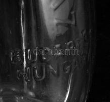 Zwack export likőrösüveg ca 1930. Feliratos. 25 cm Hibátlan. Nagyon ritka!