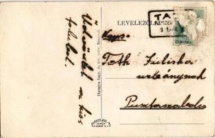 Szomód, Református templom és paplak, iskola. Hangya kiadása (Rb)