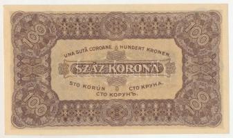 1923. 100K nyomdahely-jelölés nélkül T:UNC / Hungary 1923. 100 Korona C:UNC
Adamo K30, Krause P#73