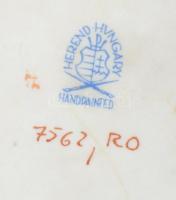 Herendi 2 darab tálka, jelzett, sérült, h: 14 cm alatt