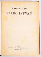 Nagyatádi Szabó István. [Emlékalbum.] Mayer János előszavával. Bp., 1935, Nagyatádi Szabó István Emlékbizottság, 222+[2] p.+ 21 (fekete-fehér fotók) t. Kiadói félvászon-kötés, kissé kopottas borítóval, belül a lapok nagyrészt jó állapotban.