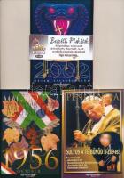 BESZÉLŐ PLAKÁTOK - 15 db MODERN propaganda képeslap, sorozat Székely Kornél politikai plakátjaiból /...