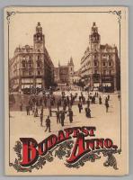 Budapest, Budapest Anno, 10 db-os MODERN reprint képeslap sorozat, saját tokban és ismertető füzettel, Klösz György fotóiról