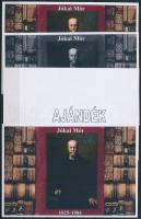 2025 Jókai Mór 4 db-os emlékív garnitúra