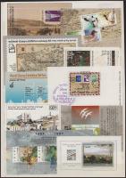 Izrael 1971-1983 Kis összeállítás, benne 20 db blokk, kétoldalas A4-es berakólapon