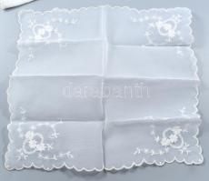 10 darab klf régi zsebkendő