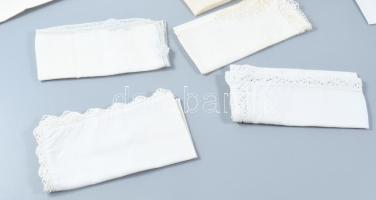 10 darab klf régi zsebkendő