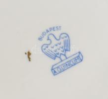 5 darab porcelán tárgy, váza, tálka, közte Rosenthal, Herendi, h: 14 cm alatt