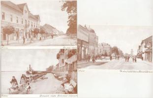 Mohács - 9 db MODERN reprint képeslap. Soós és Nagy Kft. kiadása