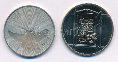 1985. 100Ft Cu-Ni "Kulturális Fórum" kapszulában + Svájc 1988. 5Fr Cu-Ni "Olimpia&quo...