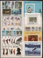 Románia 1966-1994 Állat motívum, 14 db sor + 7 db blokk, kétoldalas A4-es berakólapon