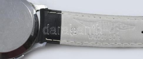 Poljot Strela kronográfos karóra. Kézi felhúzós szerkezet, frissen szervizelt, szép, működő állapotb...