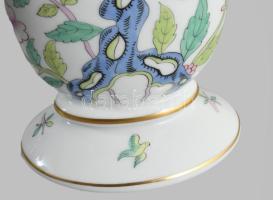 Herendi Song SG mintás laposváza. Jelzett, hibátlan, m: 20 cm