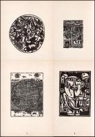 Magyar Kisgrafika 1975. Bp., 1975., Magyar Képzőművészek Szövetsége-Kisgrafika Barátok Köre, (Bp., K...