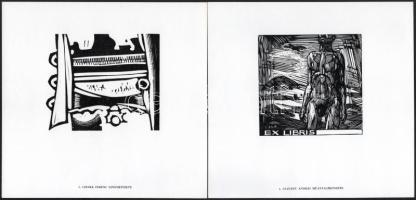 1970 Magyar Kisgrafika. Bp., Kisgrafika Barátok Köre, 8 sztl. lev. +37 t. Gyulai Líviusz, Kass János...