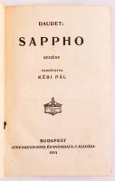 Athenaeum Könyvtár sorozat 5 kötete: Daudet, [Alphonse]: Sappho. Ford.: Kéri Pál.; Dickens, [Charles...