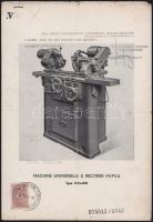 1942-1944 Kettling &amp; Braun és Mipsa műszaki ismertető szórólapok, 2 db, hajtott, szakadásokk...